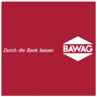 BAWAG Durch die Bank besser logo vector logo