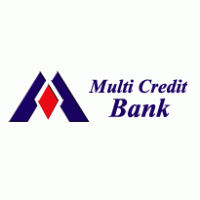 Multicredit bank logo vector logo