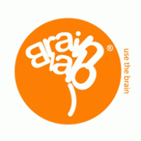 Brain Lan logo vector logo