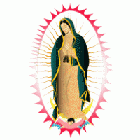 Viregn de Guadalupe logo vector logo