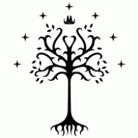 Tree of Gondor logo vector logo