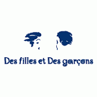 Des Filles et des Garcons logo vector logo