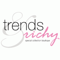 Trends & Richy logo vector logo