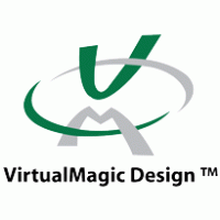Virtualmagic logo vector logo