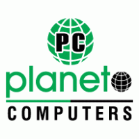 planeto computers logo vector logo