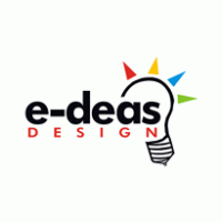 E-deas Design logo vector logo