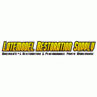 Latemodel Restoration Supply logo vector logo