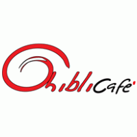 GHIBLI caf logo vector logo