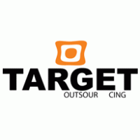 target outsourcing logo vector logo