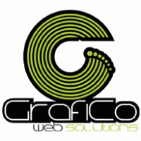 grafico web solutions logo vector logo
