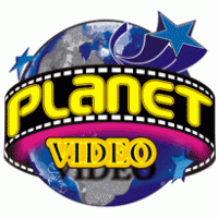 planet video logo vector logo