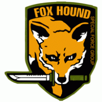 Metal Gear Solid Foxhound logo vector logo