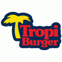 Tropiburger logo vector logo