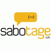 Sabotage logo vector logo