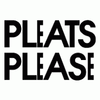 Pleats Please logo vector logo