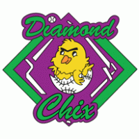diamong chix logo vector logo