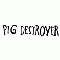 Pig Destroyer logo vector logo