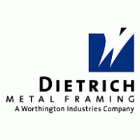 Dietrich Metal Framing logo vector logo