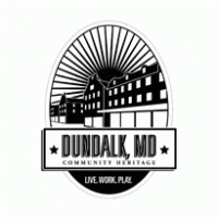 Dundalk, MD, USA logo vector logo
