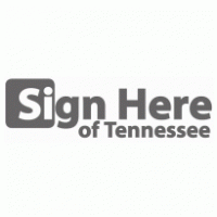 Sign Here of Tennessee logo vector logo