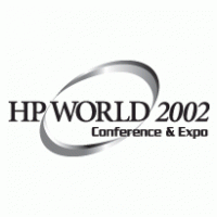 HP World Conference & Expo 2002 logo vector logo