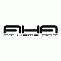 AHA – At Home Art logo vector logo