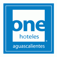 ONE hoteles logo vector logo
