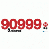 90999 &TXT Haiti logo vector logo