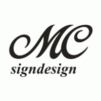 mc signdesign 1 logo vector logo