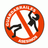 Guardarrailes asesinos logo vector logo