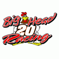 Big Head Racing logo vector logo
