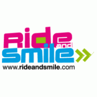Ride and Smile logo vector logo
