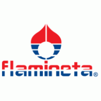 Flamineta logo vector logo