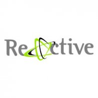 Reactive logo vector logo