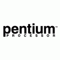 Pentium logo vector logo