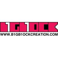 B1GB1OCK creation logo vector logo