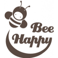 Bee Happy logo vector logo