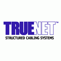 TrueNet logo vector logo