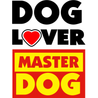 Master Dog + Dog Lover logo vector logo