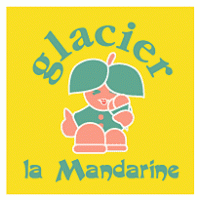 Glacier la Mandarine logo vector logo