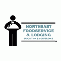 Northeast Foodservice & Lodging logo vector logo