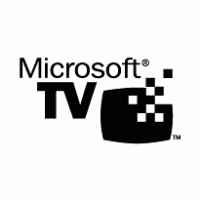 Microsoft TV logo vector logo