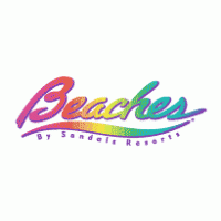 Beaches logo vector logo