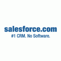 salesforce.com logo vector logo