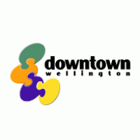 Downtown Wellington logo vector logo