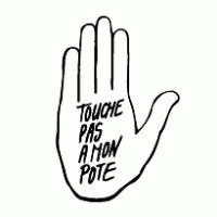 Touche Pas A Mon Pote logo vector logo