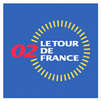 Le Tour de France 2002 logo vector logo