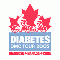 Diabetes DMC Tour logo vector logo