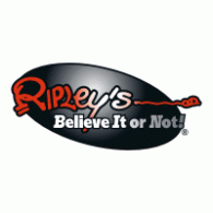 Ripley’s Believe It Or Not logo vector logo