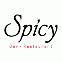Spicy Bar Restaurant logo vector logo